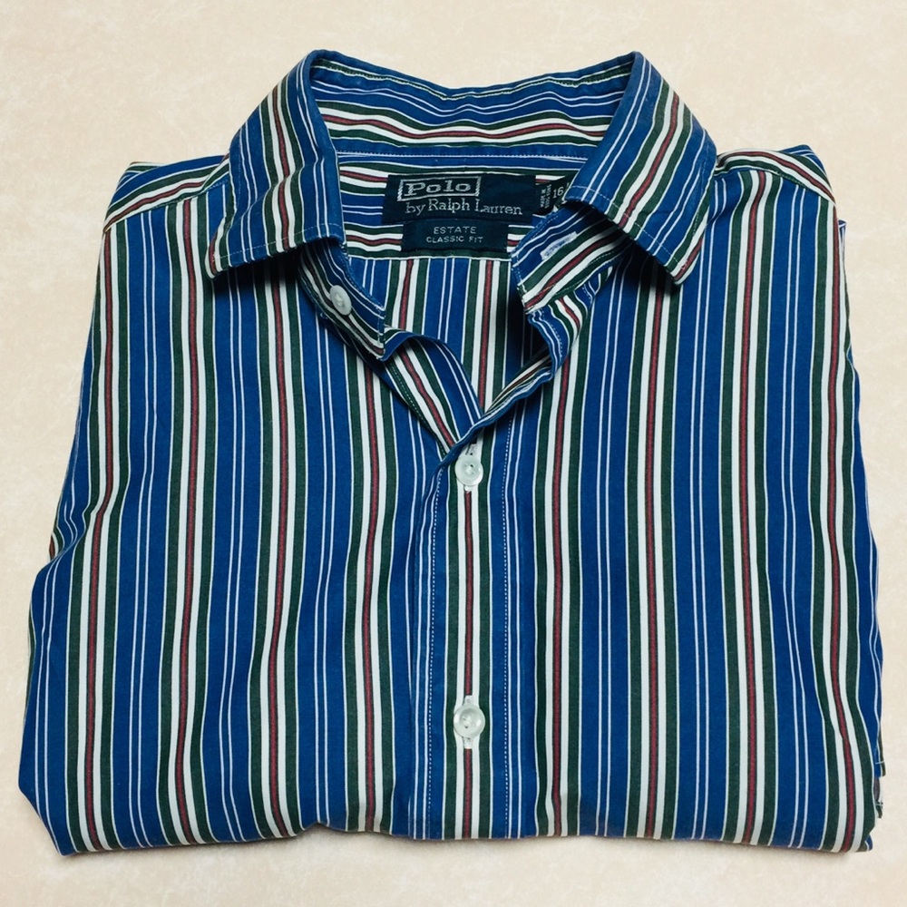 Ralph Lauren Polo Estate Classic Shirt 16 / Large - Picture 6 of 6